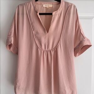 Two by Vince Camuto Soft Pink Blouse